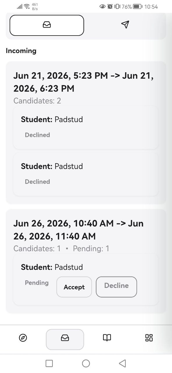Schedule